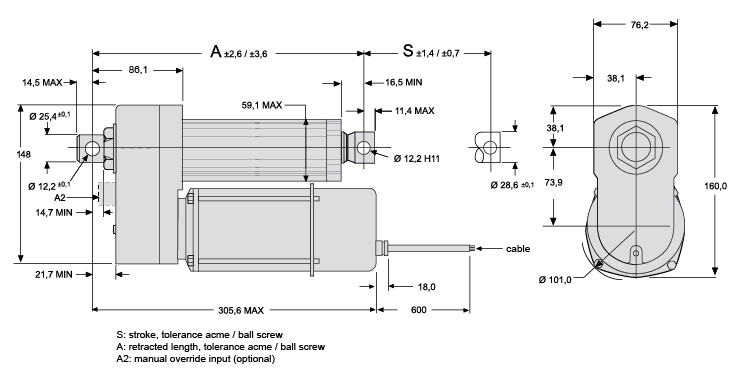 dimensions